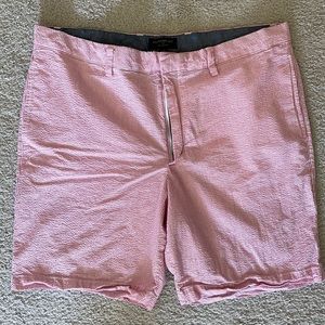 Banana Republic Seersucker Pink Shorts Size 38